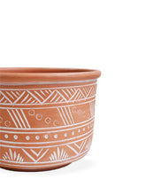 Load image into Gallery viewer, Hand Etched Terracotta Pot - Large