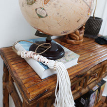 Load image into Gallery viewer, Big Size Seashell Tassel, Beach Home Decor, Boho Shell Tassel Hanging Chain, Coin