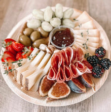 Load image into Gallery viewer, Palm Leaf Plates Round 8" Inch (Set of 25/50/100)