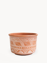 Load image into Gallery viewer, Hand Etched Terracotta Pot - Large
