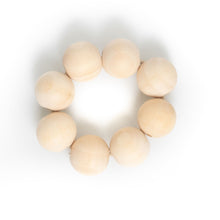 Load image into Gallery viewer, Wooden Spheres Napkin Ring - set of 4
