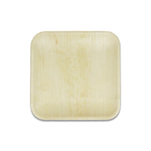 Load image into Gallery viewer, Palm Leaf Square Plates 8&quot; Inch (Set of 100/50/25)

