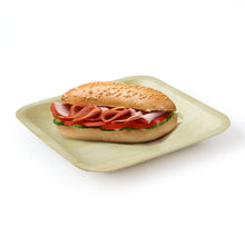 Load image into Gallery viewer, Palm Leaf Square Plates 8&quot; Inch (Set of 100/50/25)
