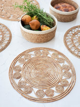 Load image into Gallery viewer, Bayu Woven Palm Fiber Placemat - Natural (Set of 2)

