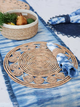 Load image into Gallery viewer, Bayu Woven Palm Fiber Placemat - Natural (Set of 2)
