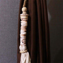 Load image into Gallery viewer, Big Size Seashell Tassel, Beach Home Decor, Boho Shell Tassel Hanging Chain, Coin
